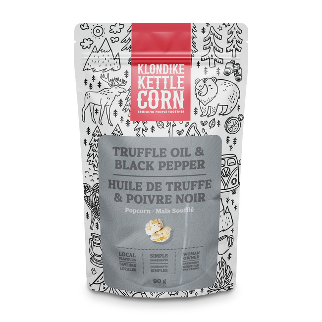 Truffle Oil & Black Pepper popcorn