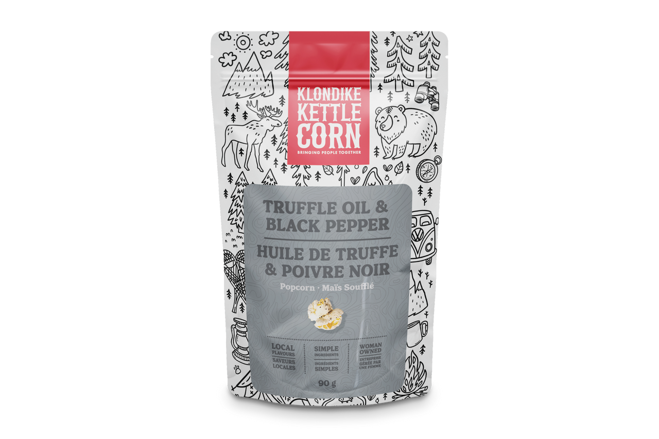 Truffle Oil & Black Pepper popcorn