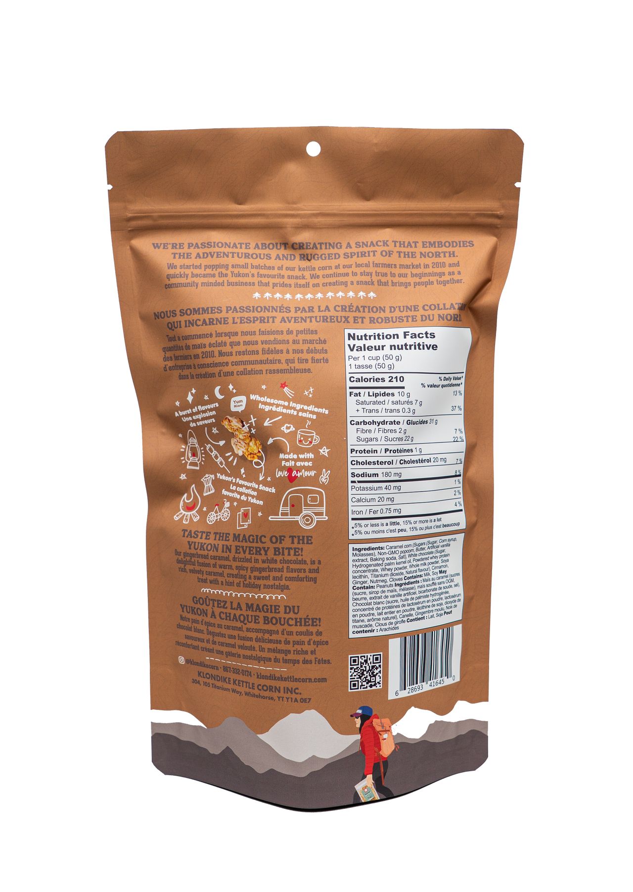 Gingerbread Spice Caramel Popcorn
