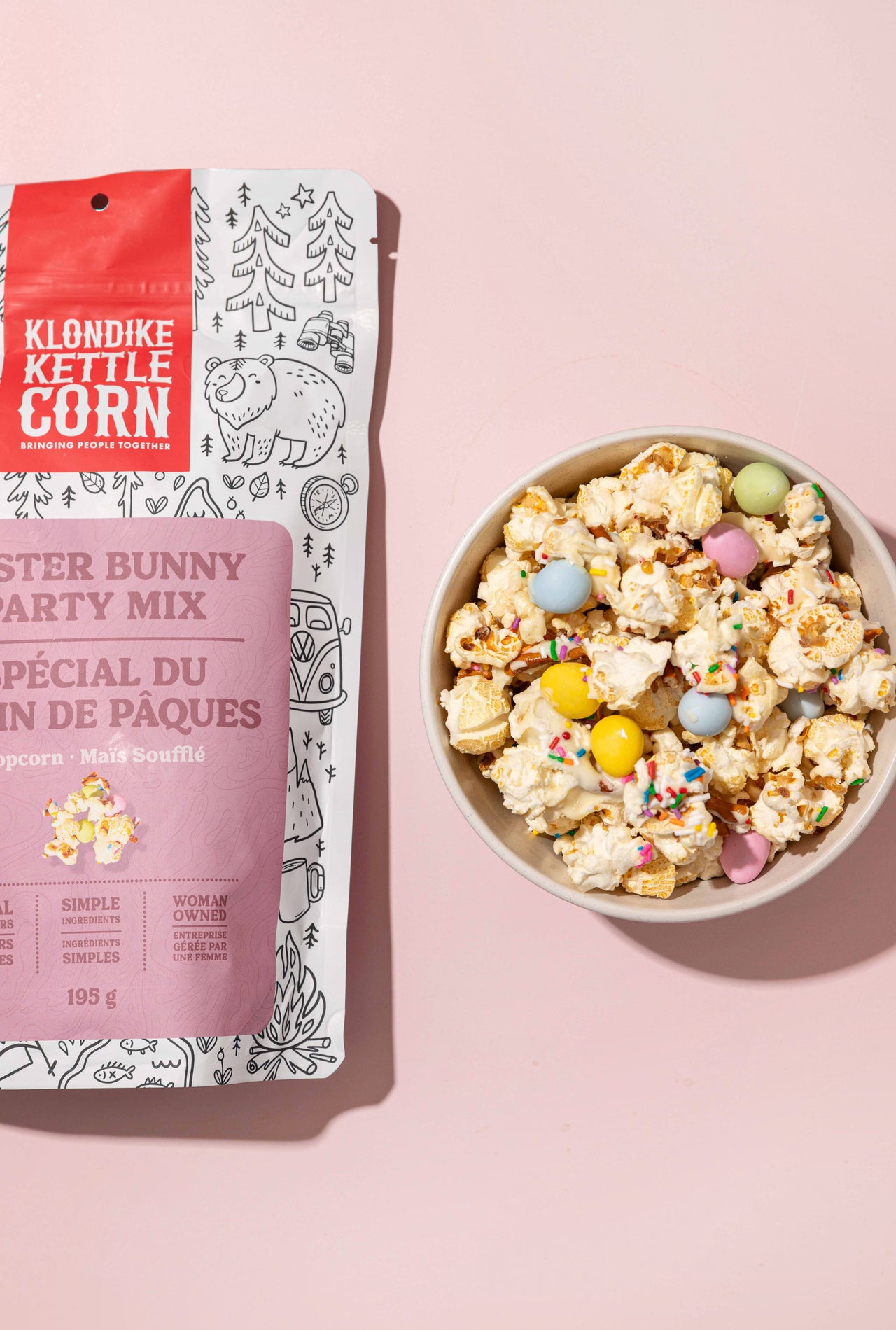 Easter Bunny Party Mix Popcorn
