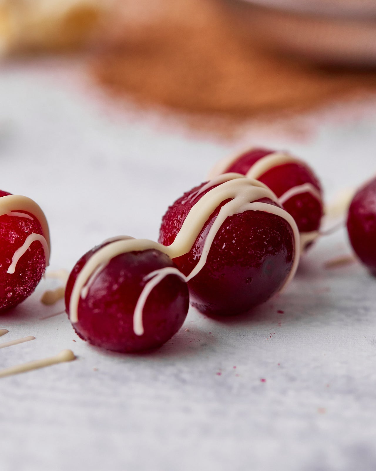 Solstice Cranberry & White Chocolate popcorn