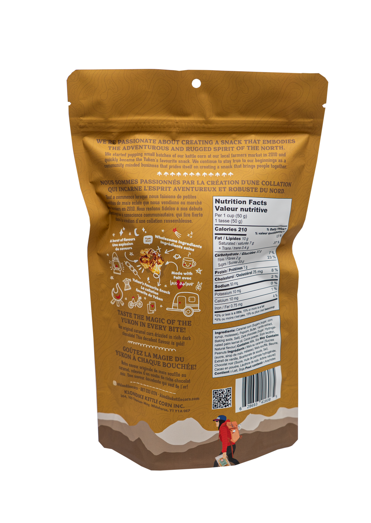 Yukon Gold - Chocolate Drizzled Caramel Popcorn