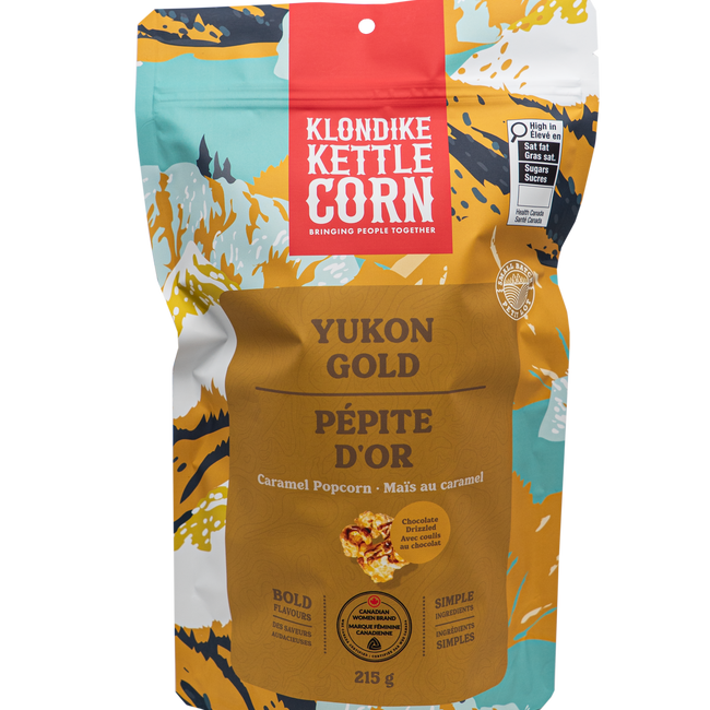Yukon Gold - Chocolate Drizzled Caramel Popcorn