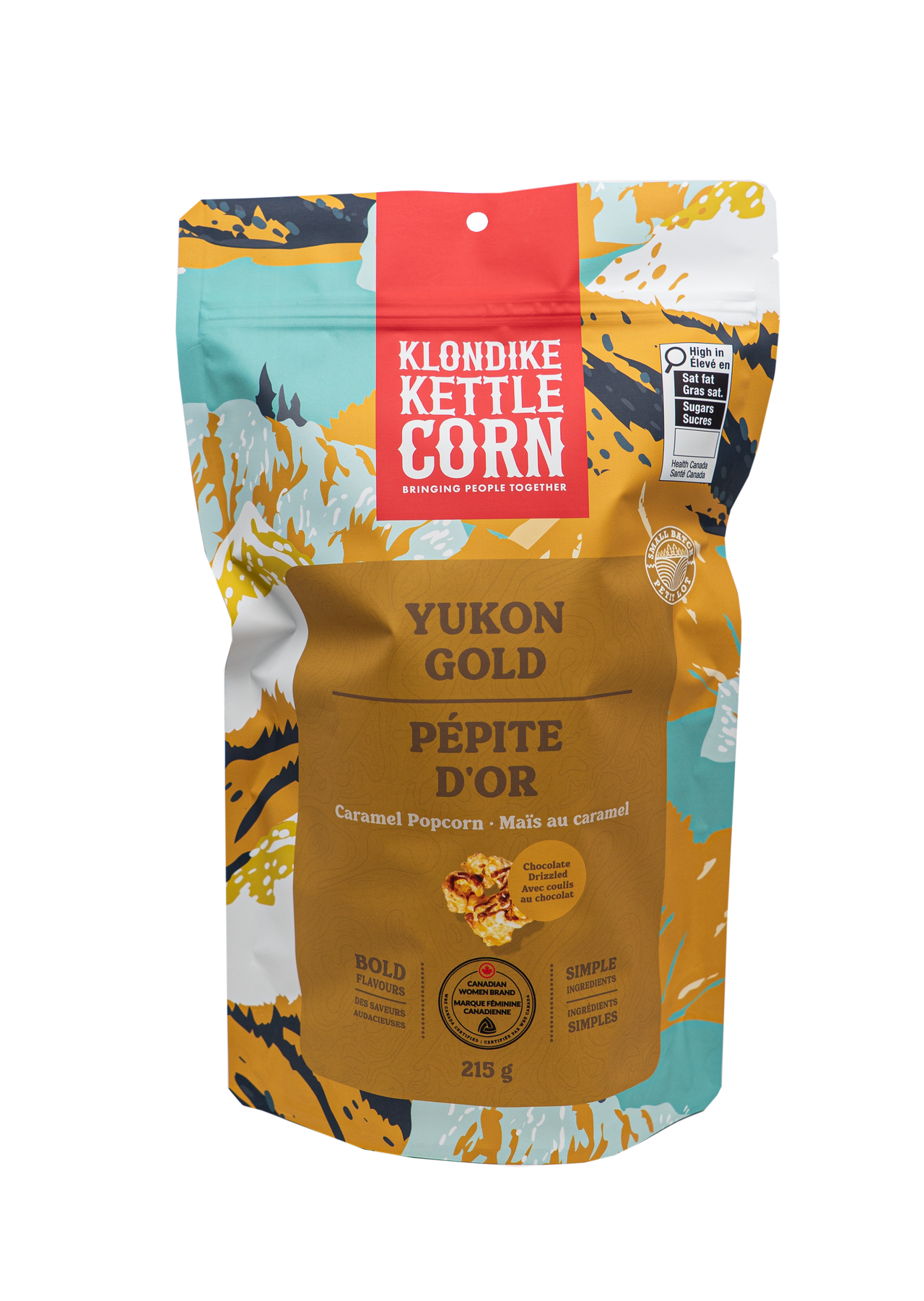 Yukon Gold - Chocolate Drizzled Caramel Popcorn